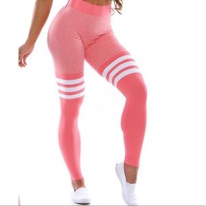 Bombshell Sportswear thigh high sock leggings